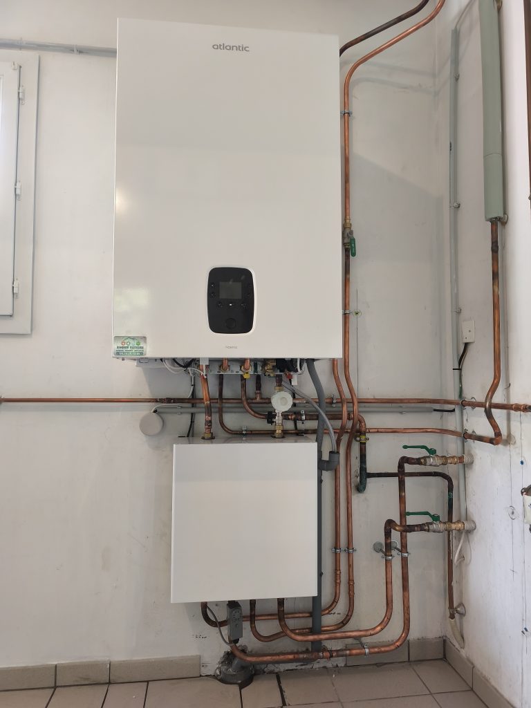 chaudière murale gaz condensation 2 zones